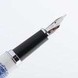 Max Luxury Blue-white Porcelain Fountain Pen Smooth Elegant Writing Calligraphy