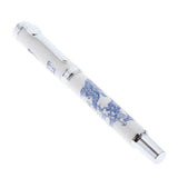 Max Luxury Blue-white Porcelain Fountain Pen Smooth Elegant Writing Calligraphy