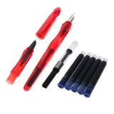 Max Luxury Ballpoint Pen Writing Set Elegant Fancy Roller Ball Gifts off-red