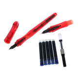Max Luxury Ballpoint Pen Writing Set Elegant Fancy Roller Ball Gifts off-red