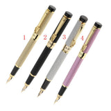 Max Elegant Fountain Pen Fine 0.5mm Business Signature Writing Supplies  black