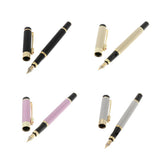 Max Elegant Fountain Pen Fine 0.5mm Business Signature Writing Supplies  black