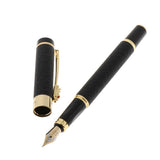 Max Elegant Fountain Pen Fine 0.5mm Business Signature Writing Supplies  black