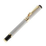 Max Elegant Fountain Pen Fine 0.5mm Business Signature Writing Supplies  silver