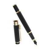 Max Aluminum Fountain Pen School Office Students Stationery Signature Pen black
