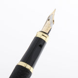 Max Aluminum Fountain Pen School Office Students Stationery Signature Pen black