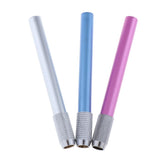 Max Assorted Colors Pencil Lengthener Pencil Extender Holder silver+blue+rosy