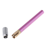 Max Assorted Colors Pencil Lengthener Pencil Extender Holder silver+blue+rosy