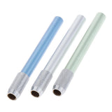 Max Assorted Colors Pencil Lengthener Pencil Extender Holder silver+blue+green
