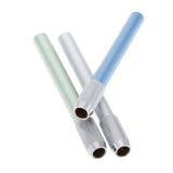 Max Assorted Colors Pencil Lengthener Pencil Extender Holder silver+blue+green