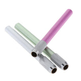 Max Assorted Colors Pencil Lengthener Pencil Extender Holder silver+green+rosy