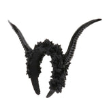 Maxbell Artificial Antelope Horns Cosplay Headband Hair Hoop DIY Hair Accessories