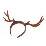 Max Maxb Artificial Deer Horns Costume Hair Headband Hoop Hairwear DIY Accessories