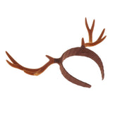 Max Maxb Artificial Deer Horns Costume Hair Headband Hoop Hairwear DIY Accessories