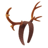 Max Maxb Artificial Deer Horns Costume Hair Headband Hoop Hairwear DIY Accessories