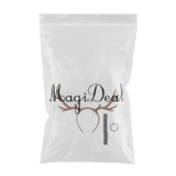 Max Maxb Artificial Deer Horns Costume Hair Headband Hoop Hairwear DIY Accessories