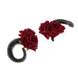 Maxbell Ram Horns Cosplay Headband Sheep Goat Greek Faun Horns Fancy Dress Up Black
