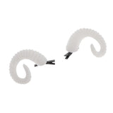Maxbell 2pcs Elk Sheep Devil Horn Hairpin Headdress Party Halloween Props Cosplay