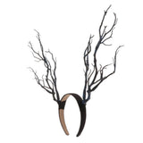 Max Maxb Gothic Antlers Deer Horns Hair Hoop Headband Cosplay Headdress Xmas Blue