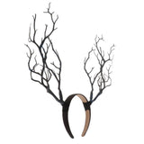 Max Maxb Gothic Antlers Deer Horns Hair Hoop Headband Cosplay Headdress Xmas Blue