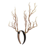 Max Maxb Gothic Antlers Deer Horns Hair Hoop Headband Cosplay Headdress Xmas Natural
