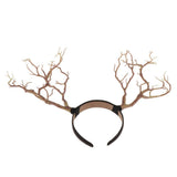 Max Maxb Gothic Antlers Deer Horns Hair Hoop Headband Cosplay Headdress Xmas Natural