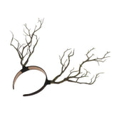 Max Maxb Gothic Antlers Deer Horns Hair Hoop Headband Cosplay Headdress Xmas Green