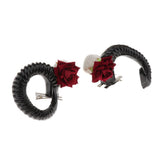 Max Maxb Artificial Ram Horns Xmas Cosplay Gothic Hair Clips Hairpins Headband Black