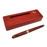 Max Redwood Fountain Pen Set 0.5mm Personalized Birthday Father's Day Gift