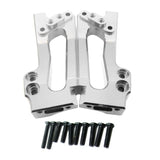 Max 2pcs Rear Shock Tower for WLtoys 1/12 4WD Climbing Car 12428/12423 silver