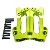 Max 2pcs Rear Shock Tower for WLtoys 1/12 4WD Climbing Car 12428/12423 green