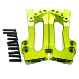 Max 2pcs Rear Shock Tower for WLtoys 1/12 4WD Climbing Car 12428/12423 green