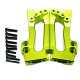 Max 2pcs Rear Shock Tower for WLtoys 1/12 4WD Climbing Car 12428/12423 green