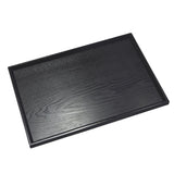 Max Japanese Style solid wood custom-made tea tray Medium Black