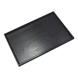 Max Japanese Style solid wood custom-made tea tray Medium Black