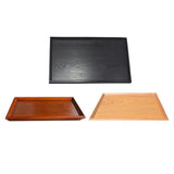Max Japanese Style solid wood custom-made tea tray Medium Black