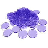 Max 100pcs Poker Chips Coins Casino Supply Family Games Accs purple