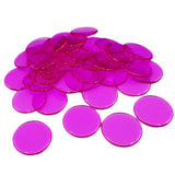 Max 100pcs Poker Chips Coins Casino Supply Family Games Accs rose red