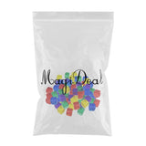 Max 100pcs 10mm Colorful Dices Cube Board Games for Party KTV Toys Multicolor