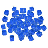 Max 100pcs 10mm Colorful Dices Cube Board Games for Party KTV Toys Blue