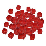 Max 100pcs 10mm Colorful Dices Cube Board Games for Party KTV Toys Red