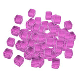 Max 100pcs 10mm Colorful Dices Cube Board Games for Party KTV Toys Purple