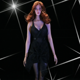 Max 1/6 Female Sexy Strapless Dress w/ Stocking for Phicen Female Figure Doll