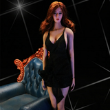 Max 1/6 Female Sexy Strapless Dress w/ Stocking for Phicen Female Figure Doll