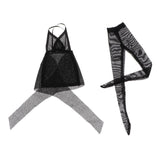 Max 1/6 Female Sexy Strapless Dress w/ Stocking for Phicen Female Figure Doll