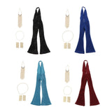 Max 1/6 Female Soldier Costume For 12'' Action Figures Bodies Blue