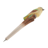 Max Woodcarving bird shape ballpoint pen for collections E