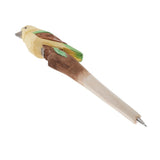 Max Woodcarving bird shape ballpoint pen for collections E