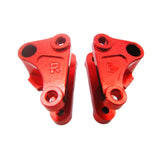Max RC Car Front Shock Absorber Pull Rod Seat for Wltoys 12428/12423/12429 Red