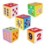 Max Jumbo Foam Playing Dice Game Carnival School Supplies 6 Inch Dot Dice